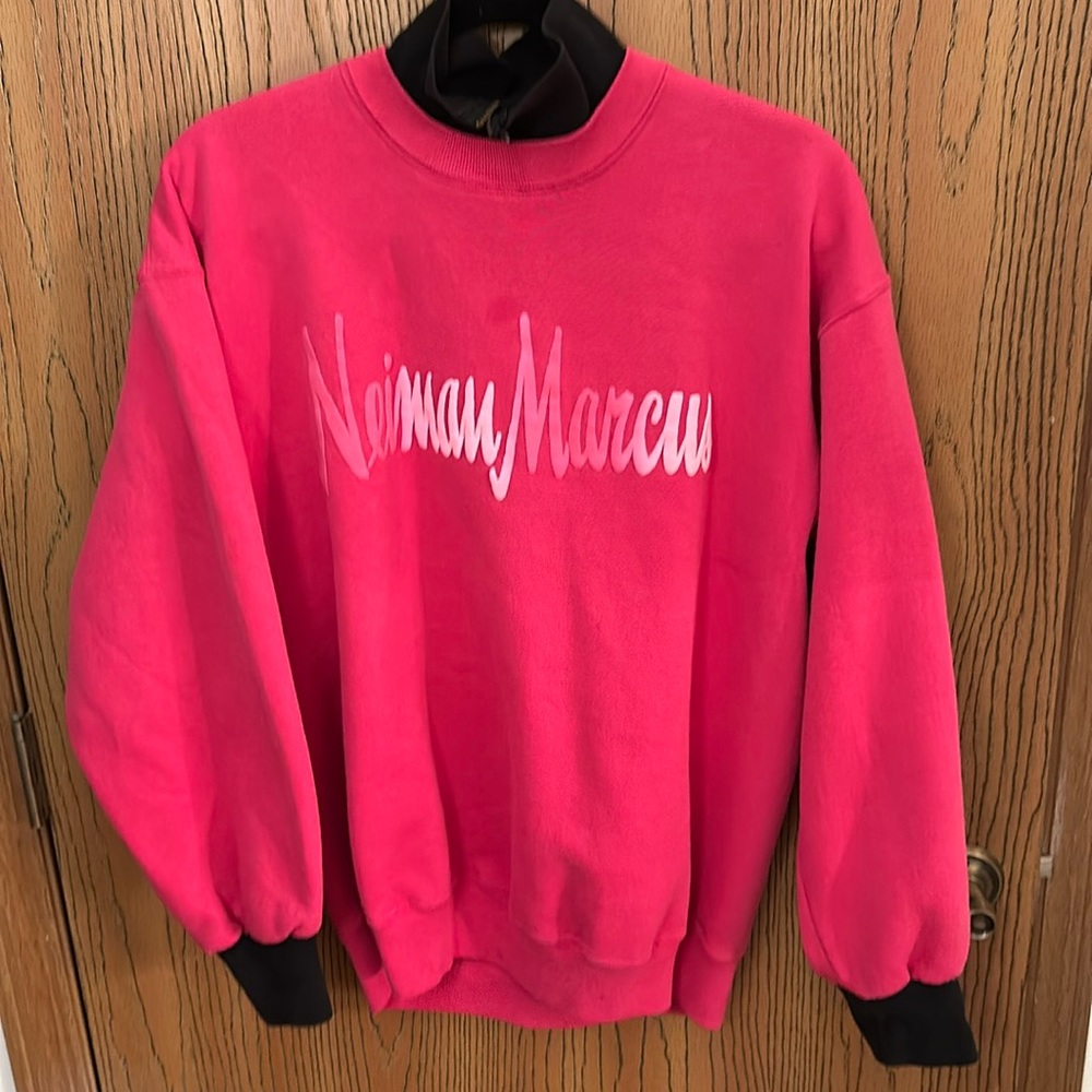 Vintage Magenta Neiman Marcus Sweatshirt